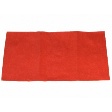 red scala cloth blanket 22 x 12