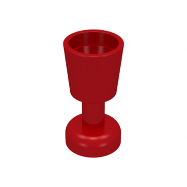 red minifigure utensil goblet