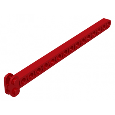 red crane arm center technic liftarm 1 x 16
