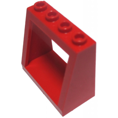 red windscreen 2 x 4 x 3 frame - hollow studs