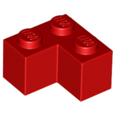 red brick 2 x 2 corner