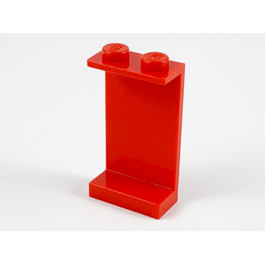 red panel 1 x 2 x 3 - solid studs