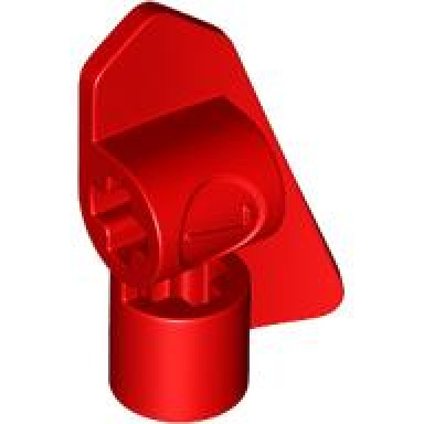 red technic panel fairing 7 very small smooth short side a