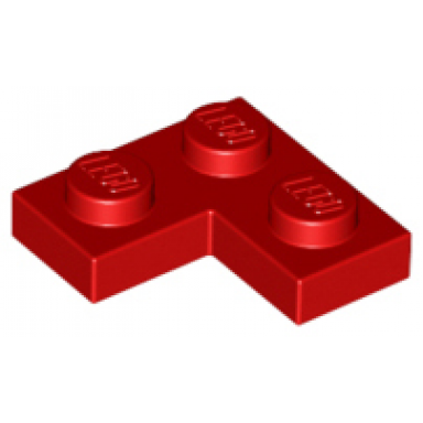 red plate 2 x 2 corner