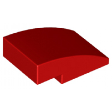 red slope curved 3 x 2