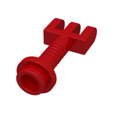 red hinge bar with 3 fingers and end stud control lever
