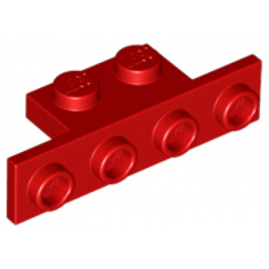 red bracket 1 x 2 - 1 x 4