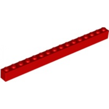 red brick 1 x 16