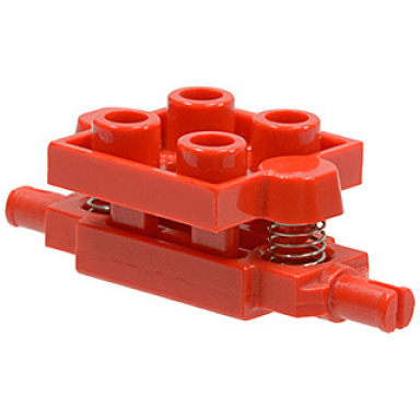 red vehicle spring wheels holder 2 x 2