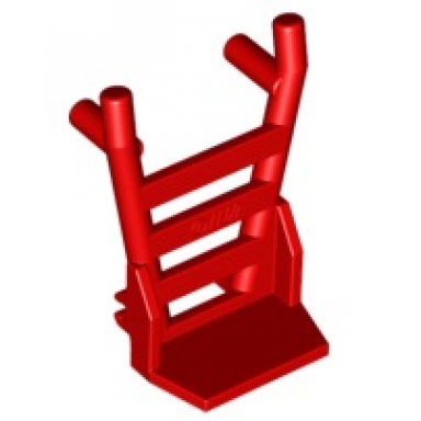 red minifigure utensil hand truck frame