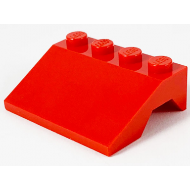 red vehicle mudguard 3 x 4 slope