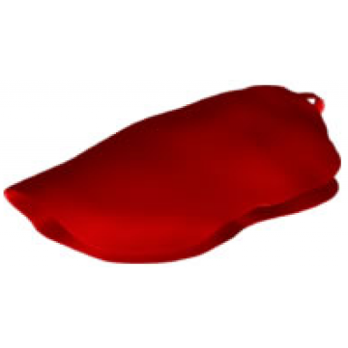 red duplo cloth horse blanket