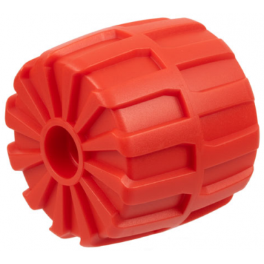 red wheel hard plastic medium 35mm d x 31mm