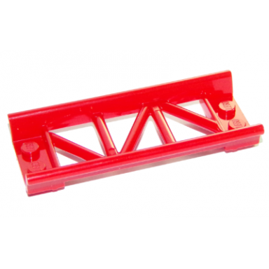 red train track roller coaster straight 8l