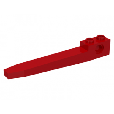 red technic forklift fork