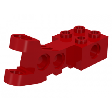 red technic motorcycle pivot