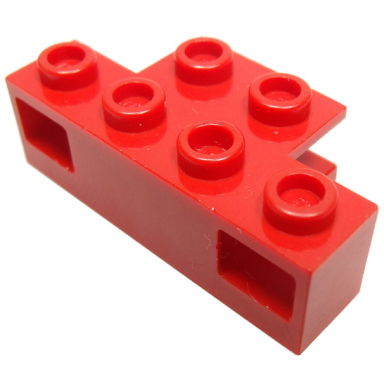 red electric train light prism 1 x 4 holder