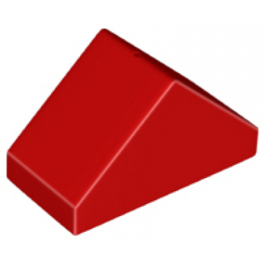 red duplo brick 4 x 2 slope 45 double