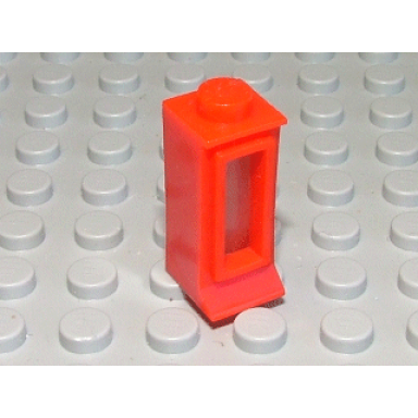window 1 x 1 x 2 with extended lip and solid stud with fixed glass