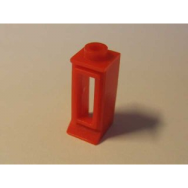 red window 1 x 1 x 2 with extended lip no glass