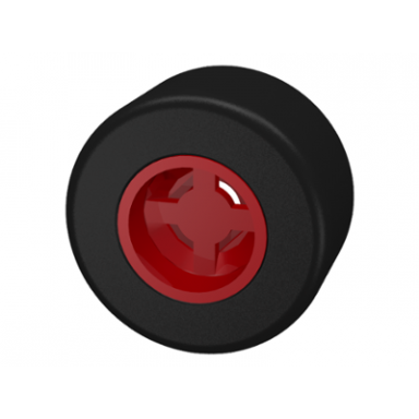 red wheel 8mm d x 9mm for slicks hole notched for wheels holder pin with black tire smooth small wide slick 30027b 30028