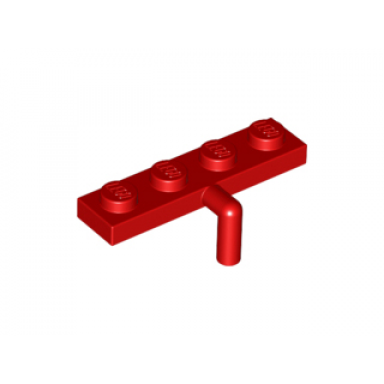 red plate modified 1 x 4 with bar arm down
