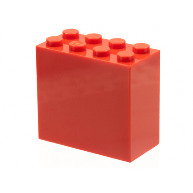 red brick 2 x 4 x 3