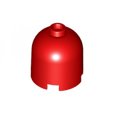 red brick round 2 x 2 x 1 2 3 dome top