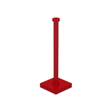 support 2 x 2 x 5 bar on tile base with solid stud and stop ring