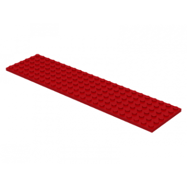 red plate 6 x 24