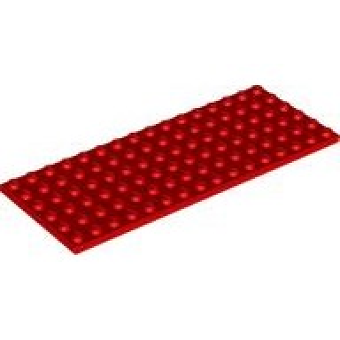 red plate 6 x 16