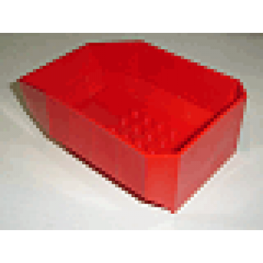 red vehicle tipper bed 12 x 8 x 3 1 3