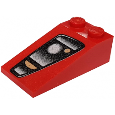 red slope 18 4 x 2 with ferrari headlight pattern model left side