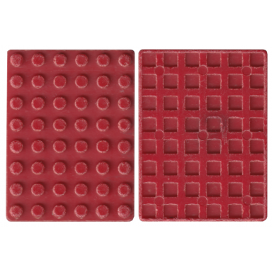 plate 6 x 8 with waffle bottom
