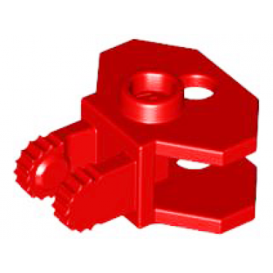 red hinge 1 x 2 locking with 2 fingers and tow ball socket