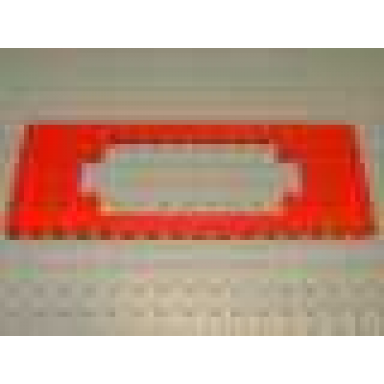 red plate modified 6 x 16 with motor cutout wide