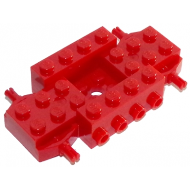 red vehicle base 4 x 8 x 1 1 3