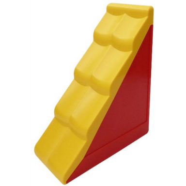 red duplo roof sloped 50 2 x 4 with yellow shingles