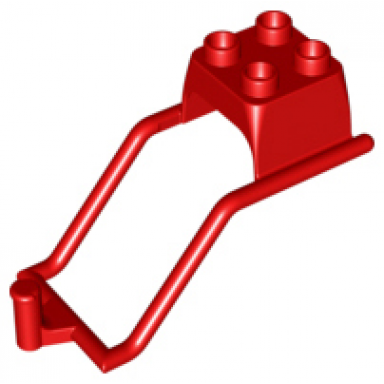 red duplo animal accessory horse harness