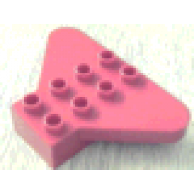 red duplo brick 2 x 4 with wings