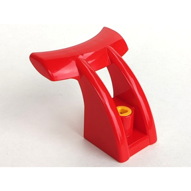 red duplo toolo rear spoiler