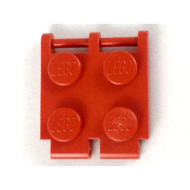 red scala jewelry plate modified 2 x 2 human bracelet segment