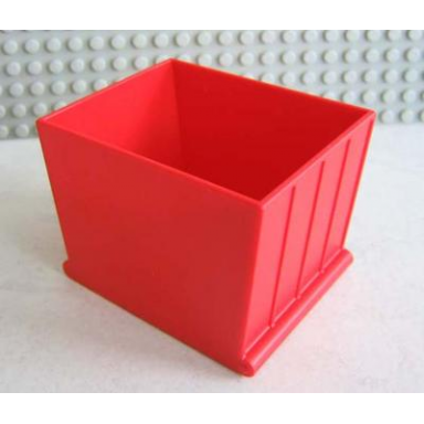 red duplo train freight hopper compartment