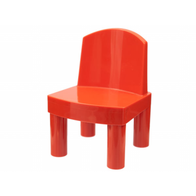 red duplo doll furniture chair