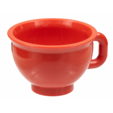 red duplo utensil cup