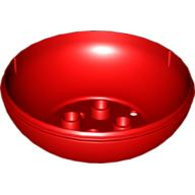 red duplo egg base
