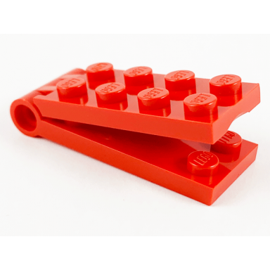 red hinge plate 2 x 4