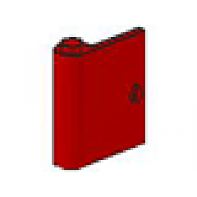 red door 1 x 3 x 3 left