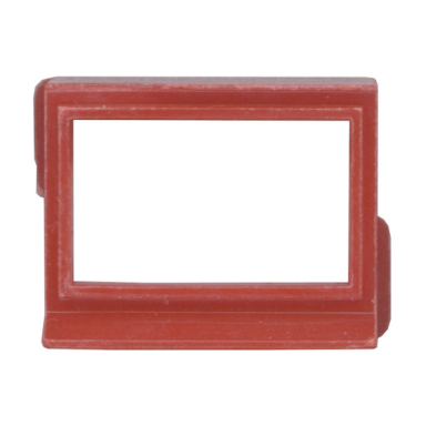 red window 1 x 3 x 2 without glass for slotted bricks