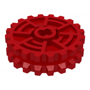 red technic tread sprocket wheel dual thin
